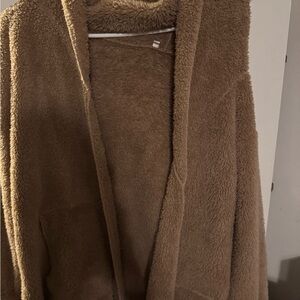 Cozy Tan Sherpa Jacket